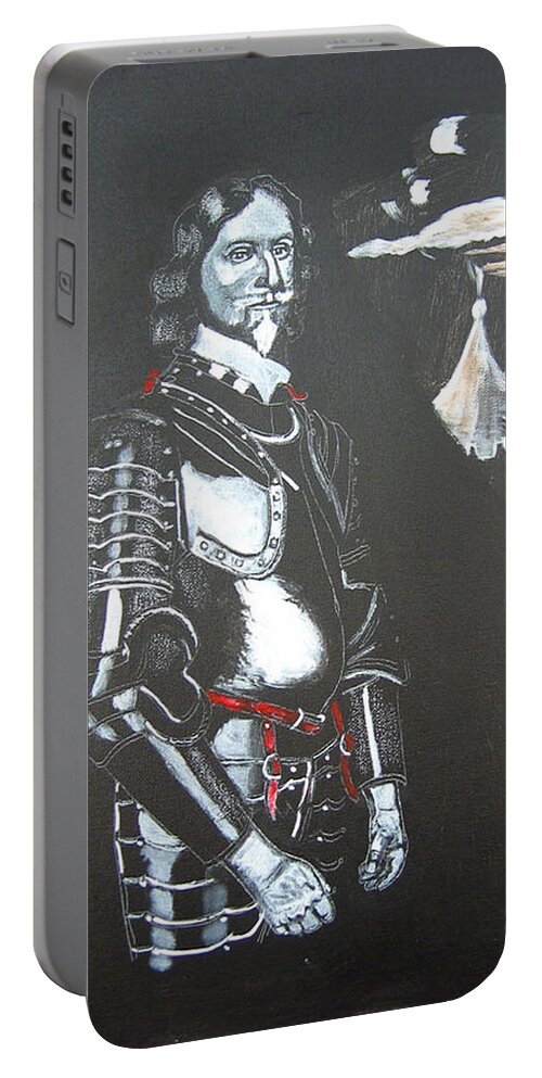 Armour Portable Battery Charger featuring the painting Henry Ireton by Richard Le Page
