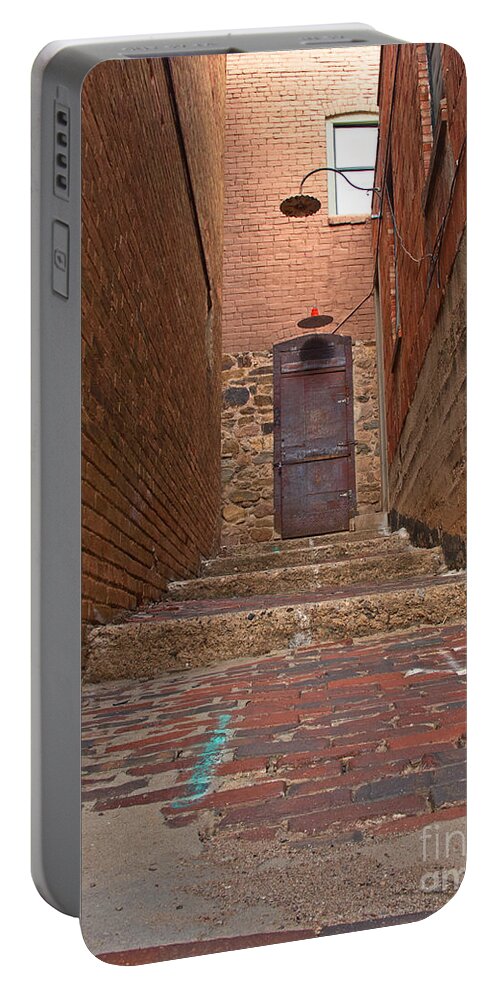 Wall Art Portable Battery Charger featuring the photograph Hidden Doorway by Kelly Holm