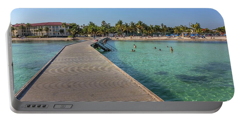 Florida Portable Battery Charger featuring the photograph Higgs Beach Key West by Benny Marty