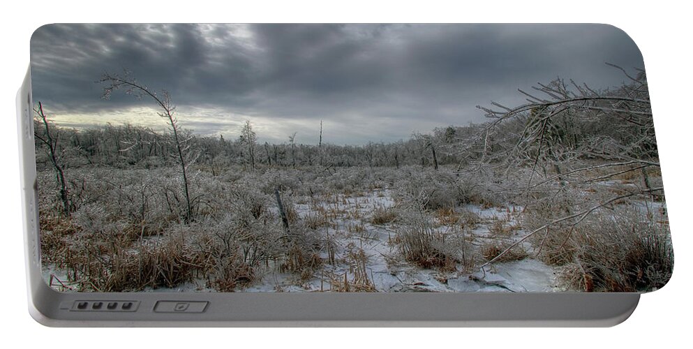 Landscape Portable Battery Charger featuring the photograph High Point Marsh by Nicki McManus