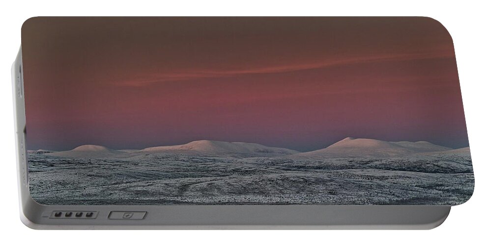Landscape Portable Battery Charger featuring the photograph Highland Dawn by Pekka Sammallahti