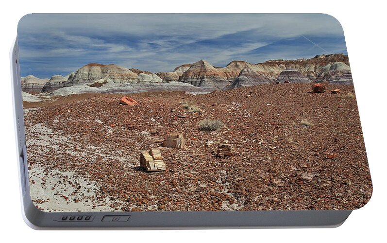 Arizona Portable Battery Charger featuring the photograph Hillside Hues by Gary Kaylor