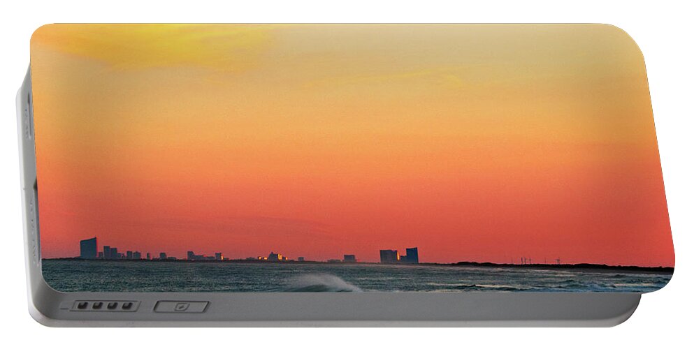 Sunset Portable Battery Charger featuring the photograph Holgate Sunset 2017 by Elsa Santoro