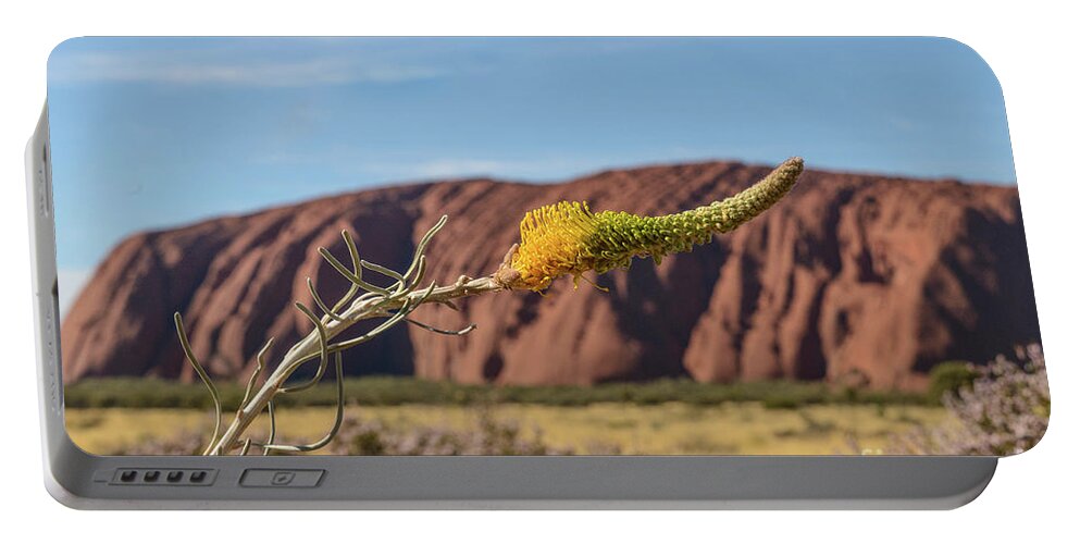 Flower Portable Battery Charger featuring the photograph Honey Grevillea 01 by Werner Padarin