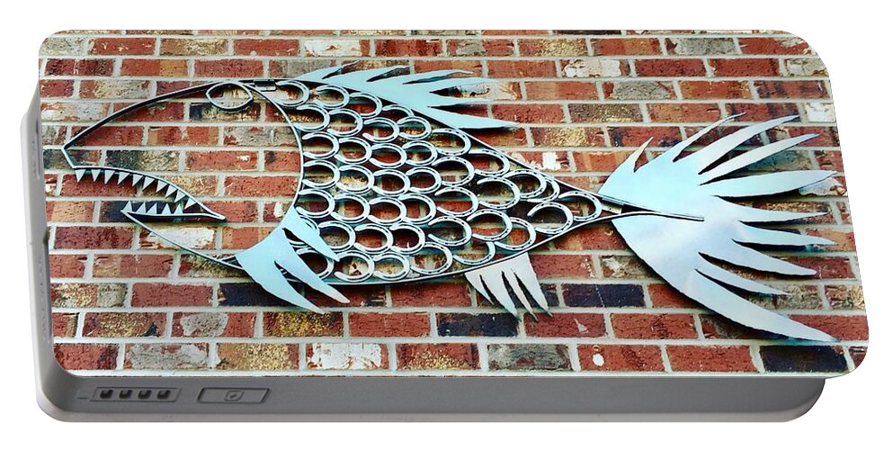 Fish Portable Battery Charger featuring the photograph Fish Shoe by Joseph Caban