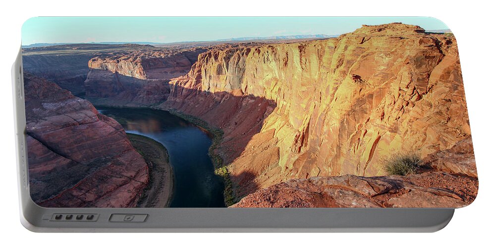 Horseshoe Bend Portable Battery Charger featuring the photograph Horseshoe Bend Colorado River Arizona USA by Gal Eitan