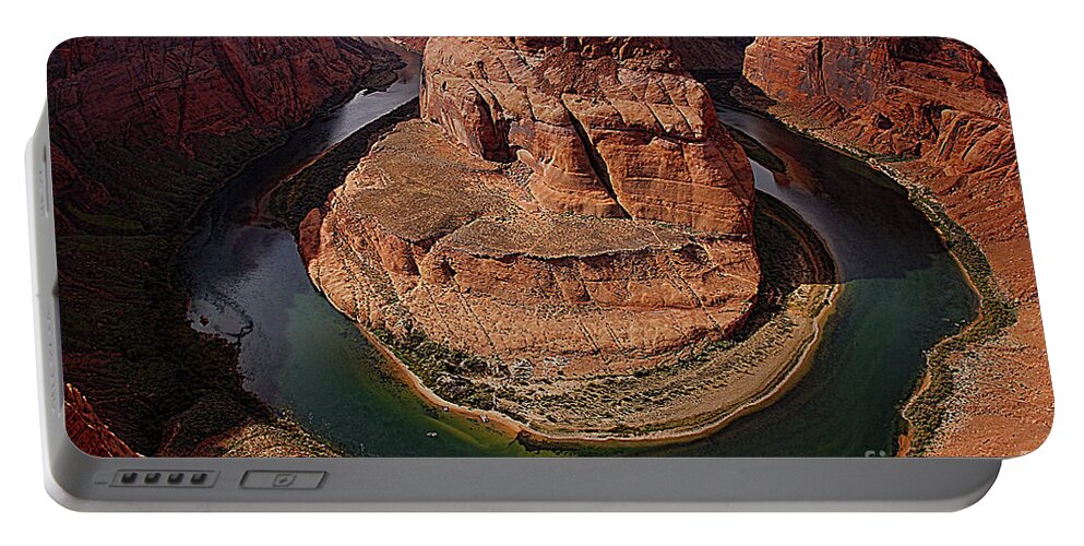 Landscape Portable Battery Charger featuring the photograph Horseshoe Bend by Mark Jackson