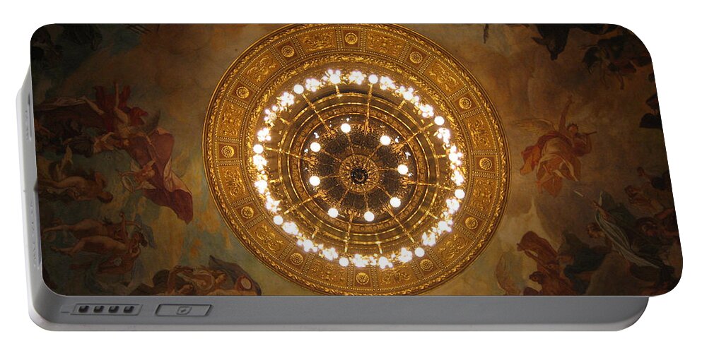 Photograph Portable Battery Charger featuring the photograph Hungarian State Opera House for prints by Annette Hadley