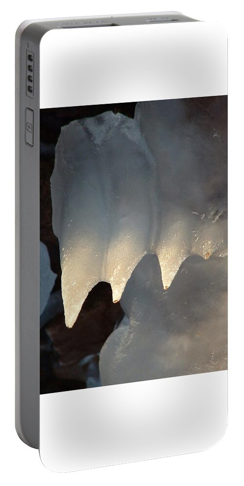 Ice Portable Battery Charger featuring the photograph Ice by Annekathrin Hansen