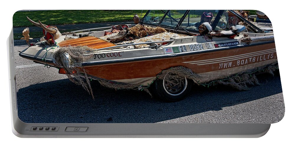 Boat Portable Battery Charger featuring the photograph Identity Crisis II by Christopher Holmes