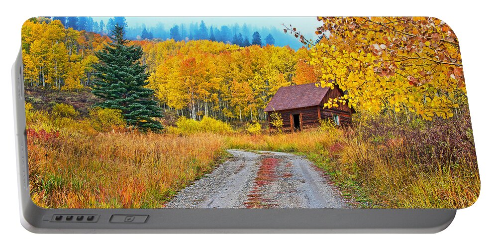 Ohio Pass Portable Battery Charger featuring the photograph Idyllic Nostalgia by Bijan Pirnia
