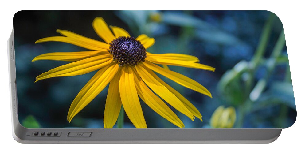 Black-eyed Susan Portable Battery Charger featuring the photograph In My Garden by Arlene Carmel
