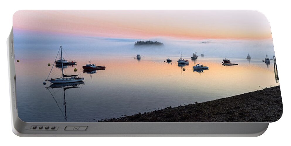 In The Still Of The Morning Portable Battery Charger featuring the photograph The Still Of the Morning by Marty Saccone