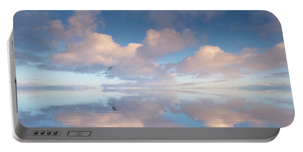Sky Portable Battery Charger featuring the photograph In This Moment Forever by Philippe Sainte-Laudy