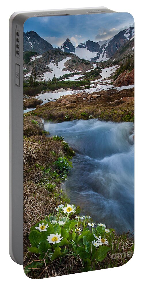 Nature Portable Battery Charger featuring the photograph Indian Peaks Wilderness by Steven Reed