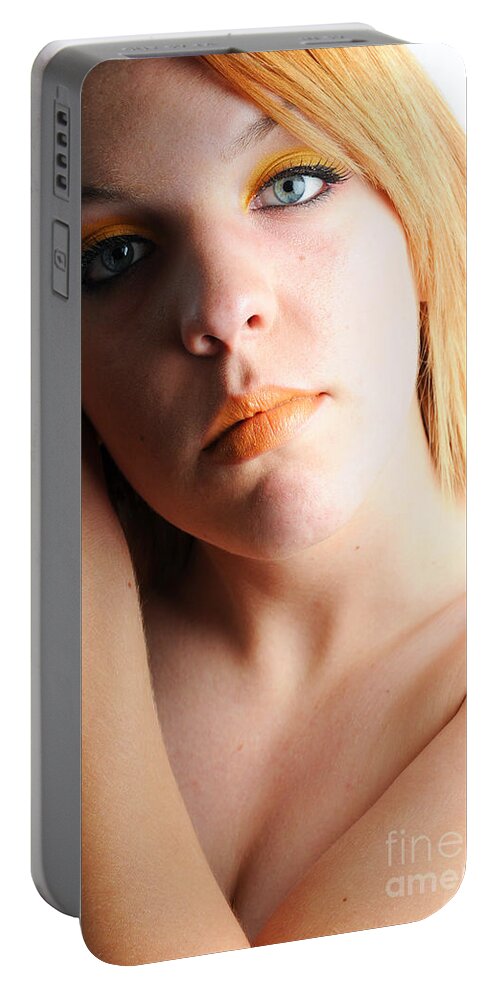 Artistic Portable Battery Charger featuring the photograph Innocents by Robert WK Clark
