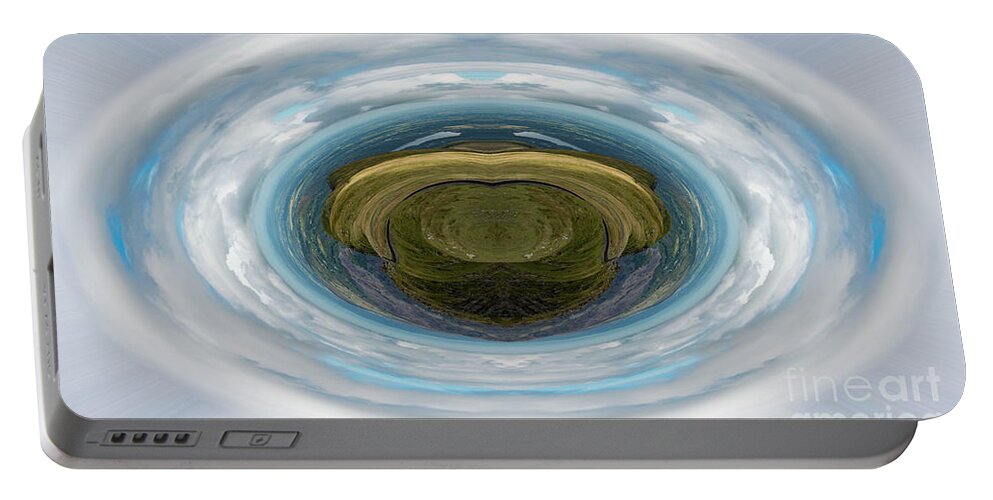 Wales Portable Battery Charger featuring the photograph Interstellar Snowdon by Roger Lighterness