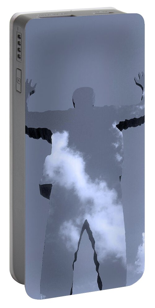 Art Portable Battery Charger featuring the photograph Invisible ... by Juergen Weiss