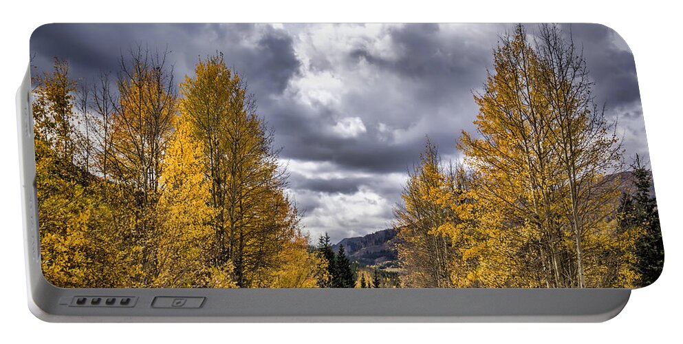Ironton Portable Battery Charger featuring the photograph Ironton Colorado Trailhead by Janice Pariza