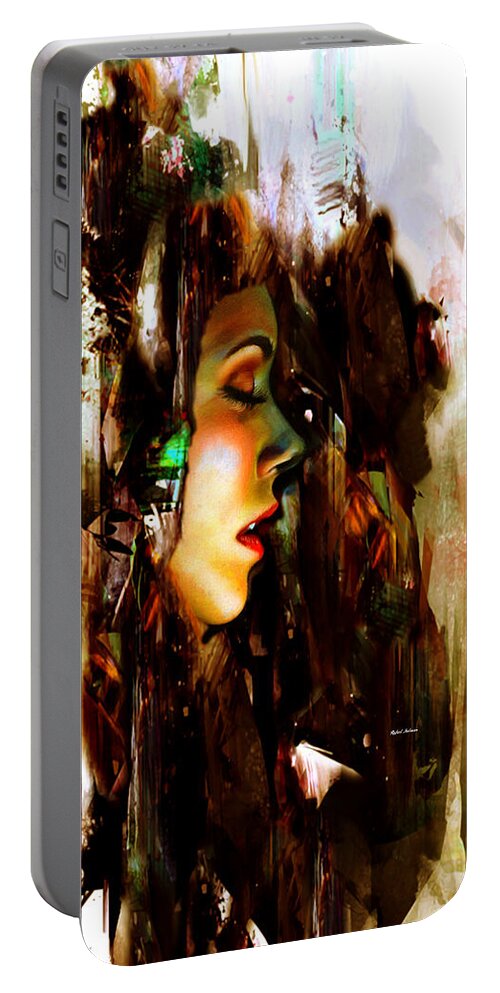 It Is Just A Dream Portable Battery Charger featuring the digital art It Is Just a Dream by Rafael Salazar