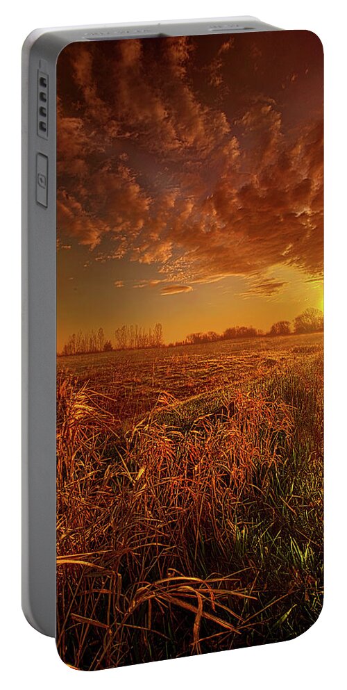 Clouds Portable Battery Charger featuring the photograph It Just Is by Phil Koch