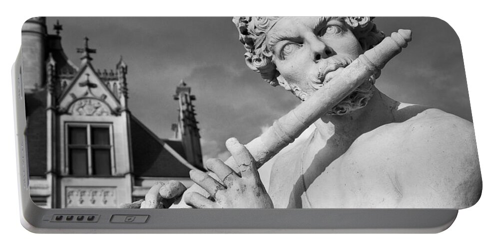 Biltmore Portable Battery Charger featuring the photograph Italian Sculpture Art by Shirley Radabaugh