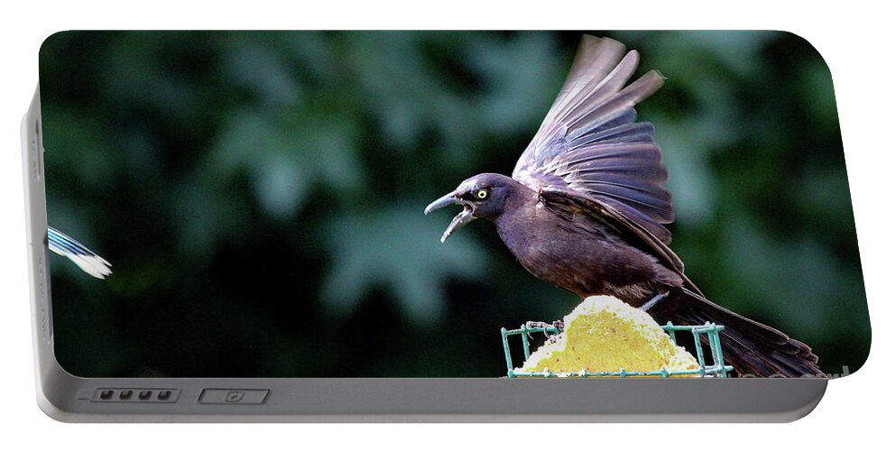 Nature Portable Battery Charger featuring the photograph It's Mine by DB Hayes