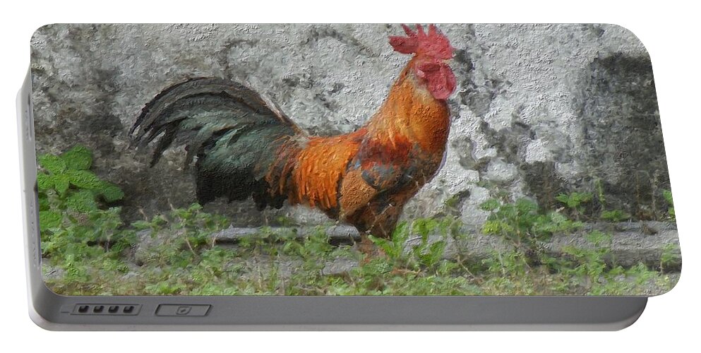 Farm Portable Battery Charger featuring the photograph Jago by Jamie Johnson
