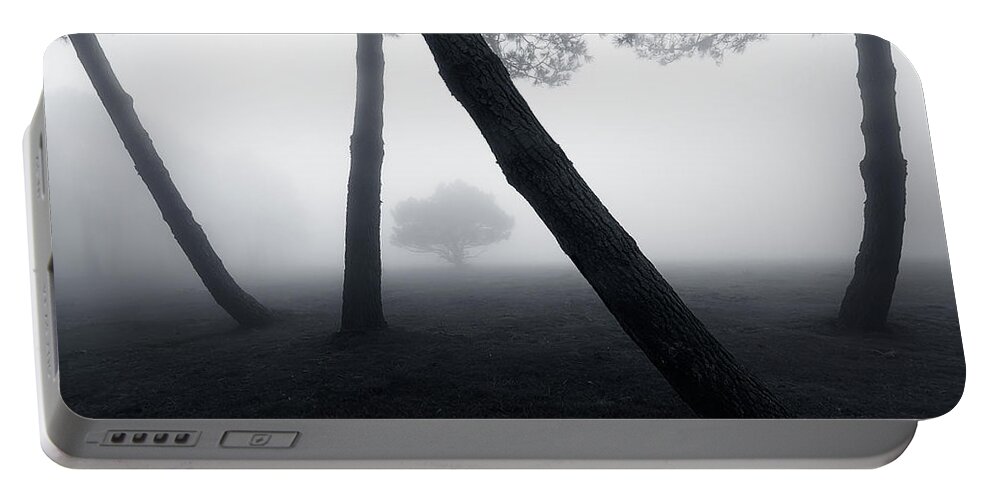 Tree Portable Battery Charger featuring the photograph Jailed by Mikel Martinez de Osaba