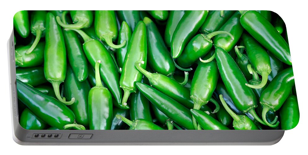 Jalapeno Portable Battery Charger featuring the photograph Jalapeno Heaven by Todd Klassy