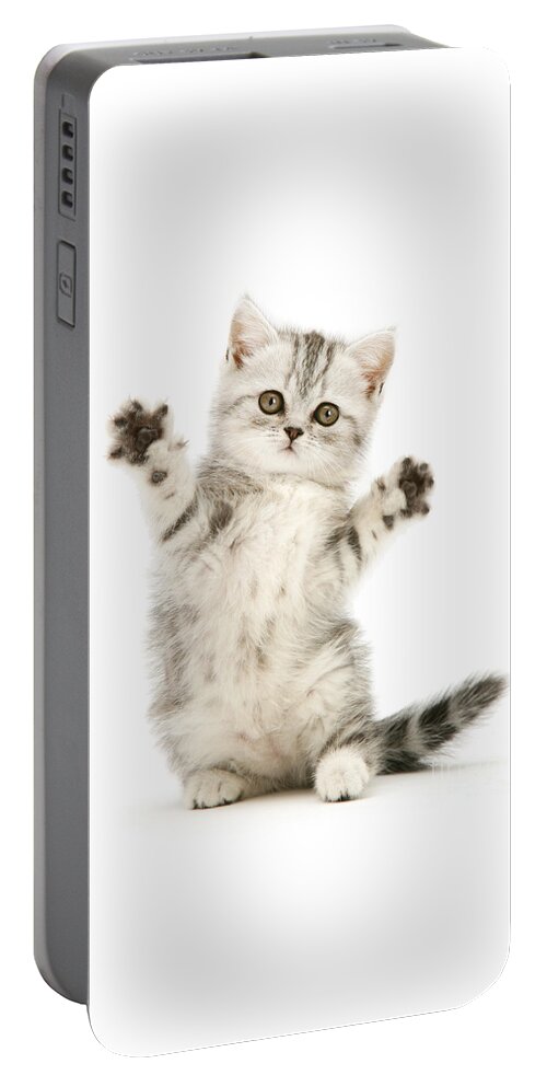 Jazz Hands Portable Battery Charger featuring the photograph Jazz Hands by Warren Photographic