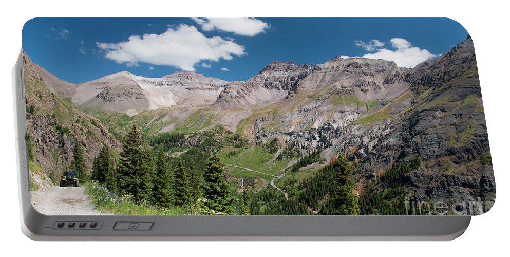 Colorado Portable Battery Charger featuring the photograph Jeep Trail by Julia McHugh