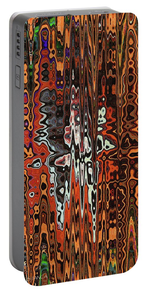 Jojo Abstract Portable Battery Charger featuring the photograph Jojo Abstract by Tom Janca