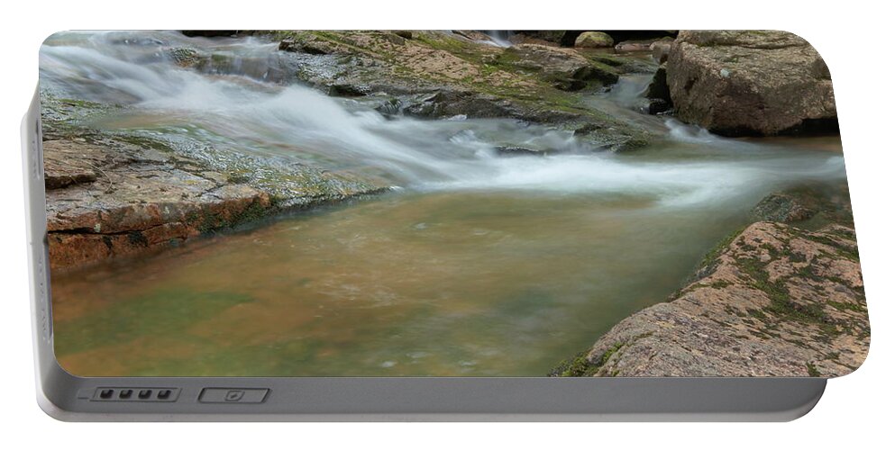 Acadia National Park Portable Battery Charger featuring the photograph Jordan Stream by Holly Ross