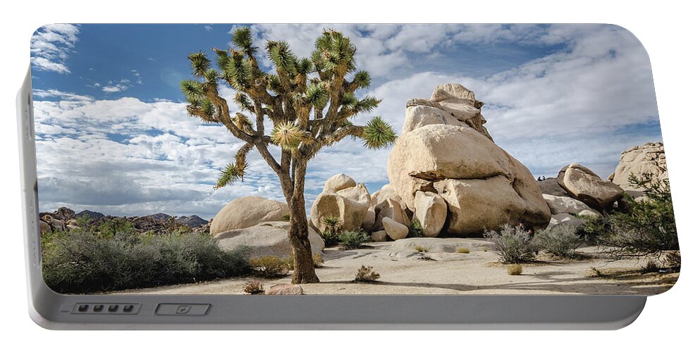 Landscape Portable Battery Charger featuring the photograph Joshua Tree No.2 by Margaret Pitcher