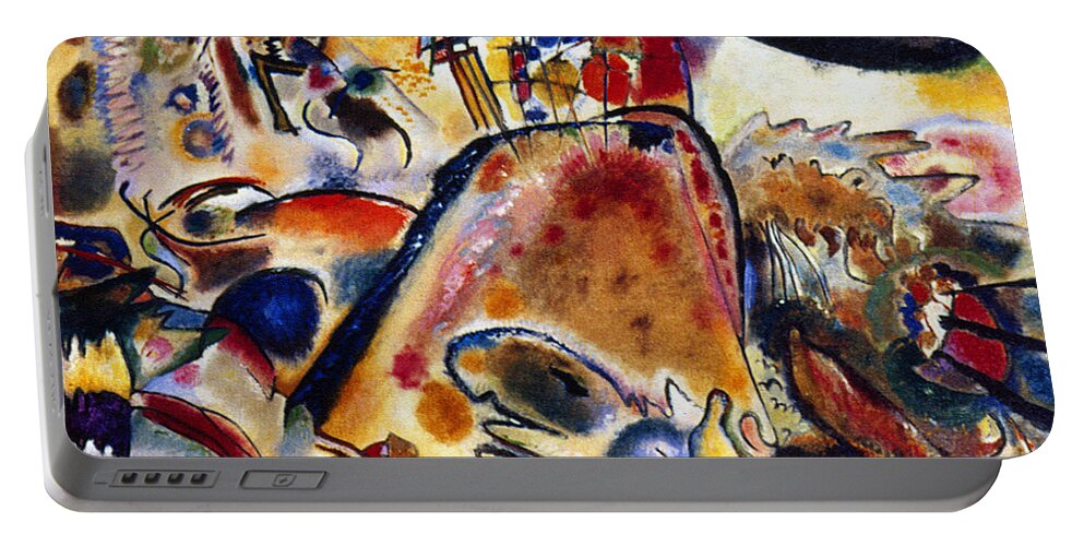 1913 Portable Battery Charger featuring the painting Kandinsky Small Pleasures by Granger
