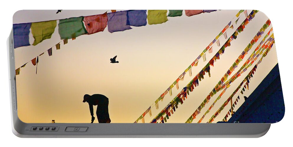Nepal Portable Battery Charger featuring the photograph Kdu_nepal_d113 by Craig Lovell