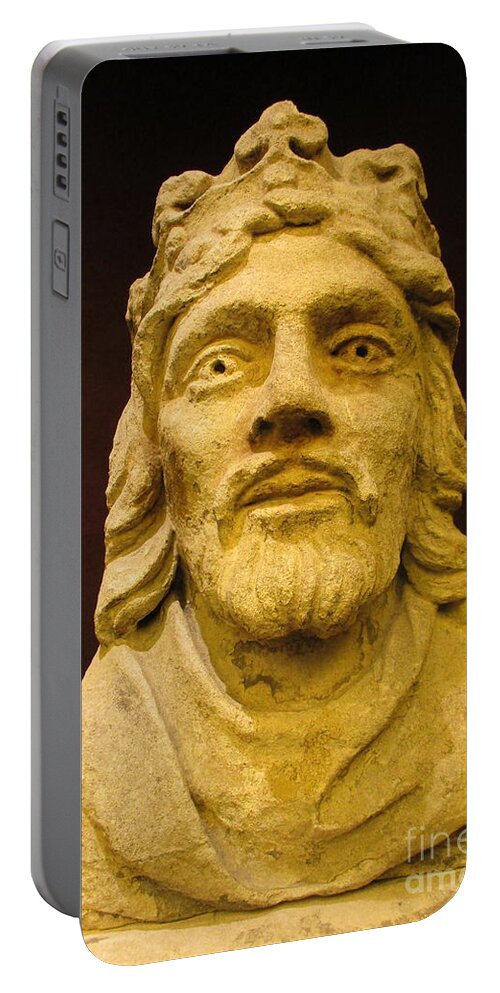 King Portable Battery Charger featuring the photograph King by Randall Weidner