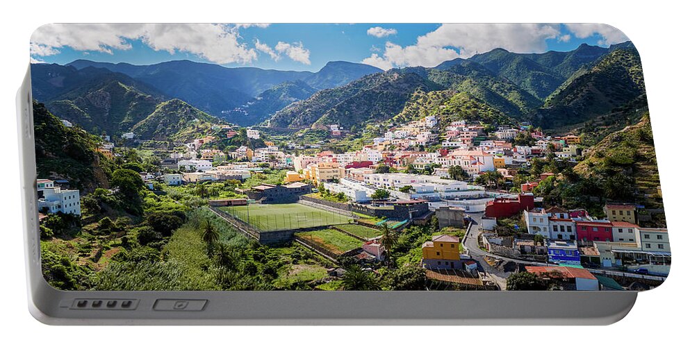 Canary Island Portable Battery Charger featuring the photograph La Gomera by Juergen Klust