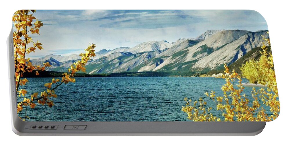 British Columbia Portable Battery Charger featuring the photograph Lake Lake by Marty Koch