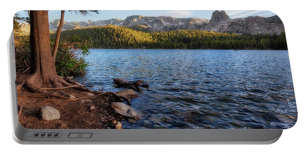 Mammoth Portable Battery Charger featuring the photograph Lake Mary by Anthony Michael Bonafede
