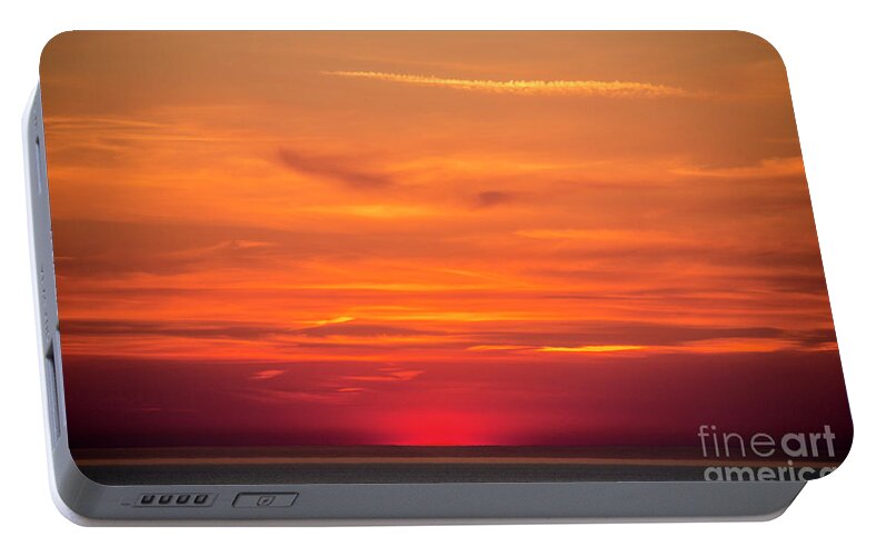 Midnight Sun Portable Battery Charger featuring the photograph Land of the almost midnight sun by Sheila Smart Fine Art Photography