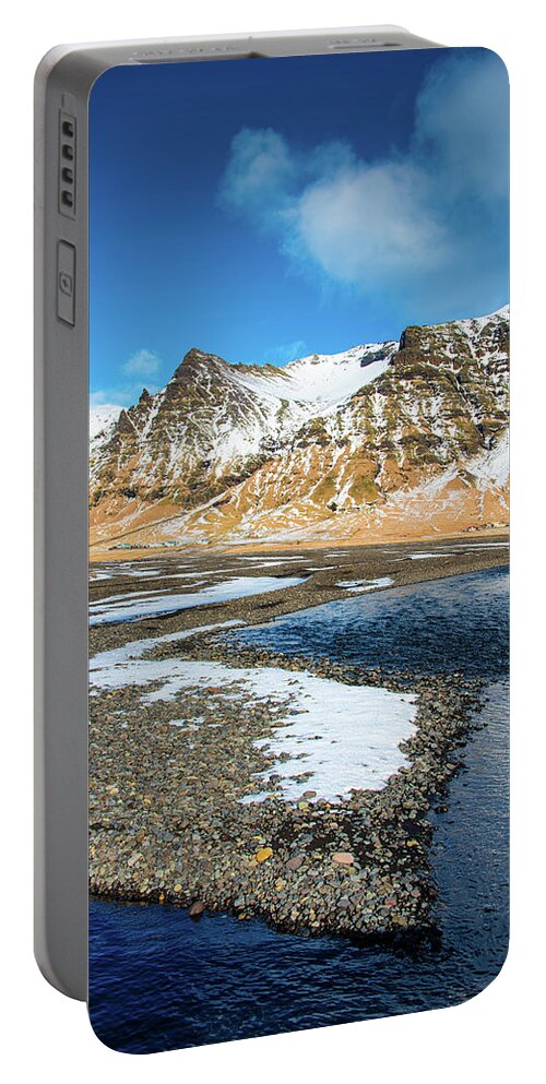 Iceland Portable Battery Charger featuring the photograph Landscape Sudurland South Iceland by Matthias Hauser