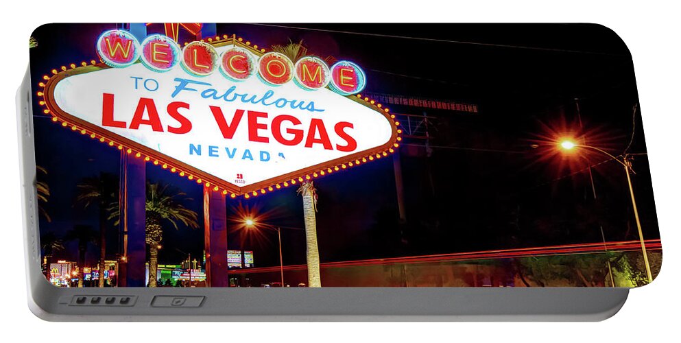 Welcome To Las Vegas Lego Sign Portable Battery Charger by