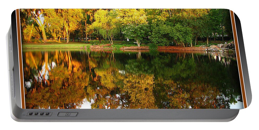 Color Portable Battery Charger featuring the photograph Late Summer Day by Farol Tomson