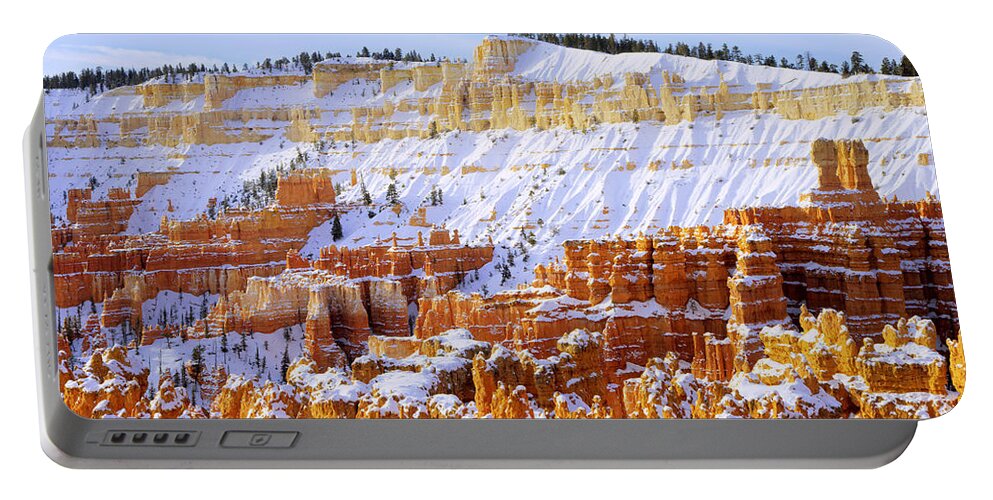 Layers Portable Battery Charger featuring the photograph Layers by Chad Dutson