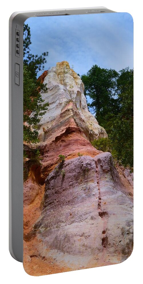 Layers Portable Battery Charger featuring the photograph Layers by Warren Thompson