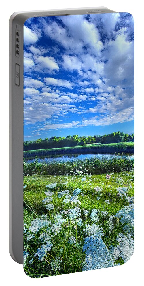 Travel Portable Battery Charger featuring the photograph Lazy Days by Phil Koch