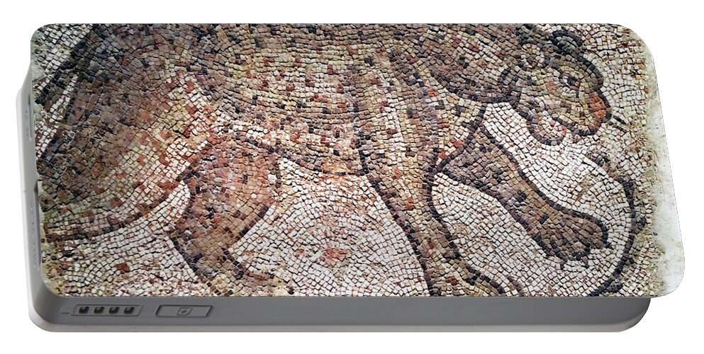 Leopard Mosaic Portable Battery Charger featuring the photograph Leopard Mosaic No. 48-1 by Sandy Taylor