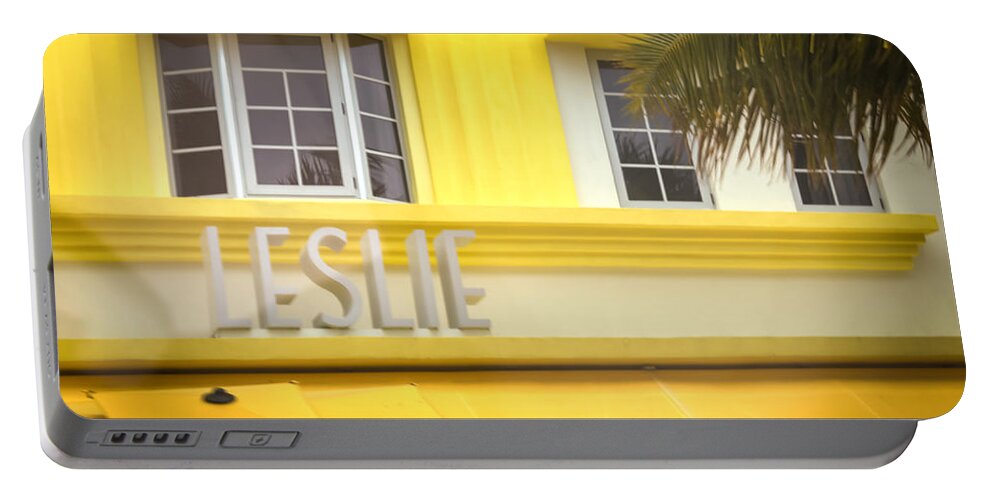 Leslie Portable Battery Charger featuring the photograph Leslie by Karen Wiles